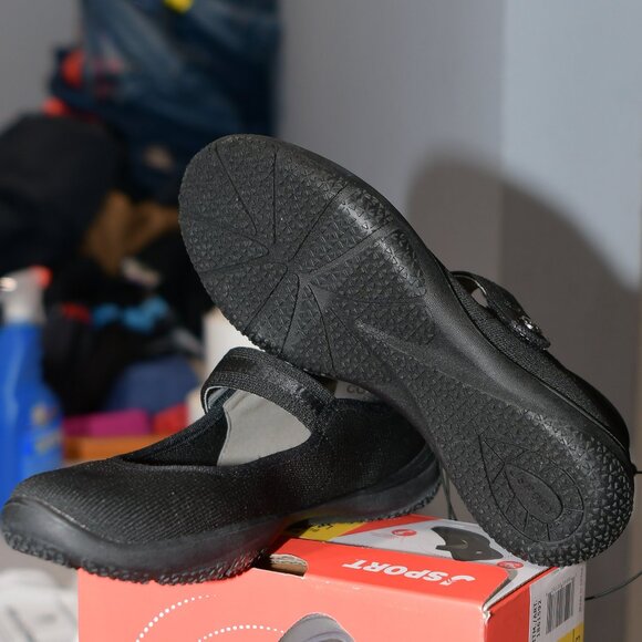 Jsport Women's Mary‎ Jane Shoe   Colors: Black, - Picture 3 of 5